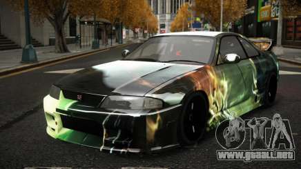 Nissan Skyline R33 Akayen S12 para GTA 4