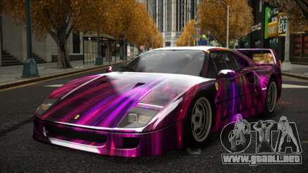 Ferrari F40 Libasan S14 para GTA 4