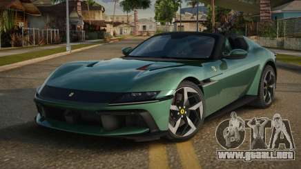 Ferrari 12Cilindri Spider para GTA San Andreas