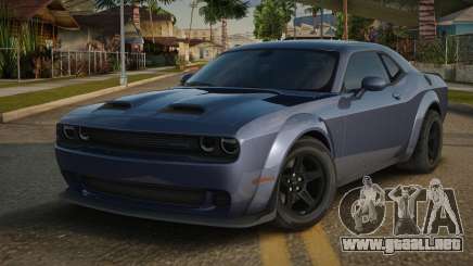 Dodge Challenger SRT Super Stock para GTA San Andreas