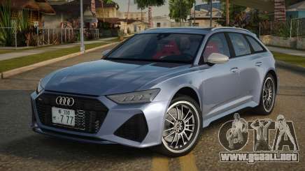 Audi RS6 2020 V1.2 para GTA San Andreas