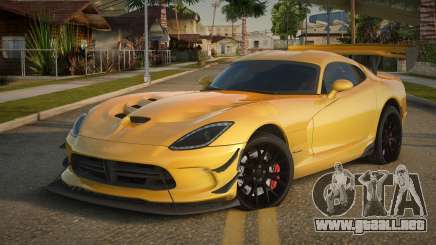 Dodge Viper ARC Ryrian para GTA San Andreas