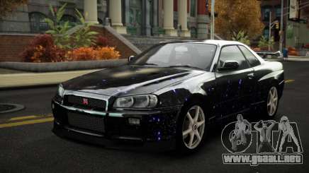 Nissan Skyline R34 Nalyntiny S10 para GTA 4