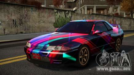 Nissan Skyline R32 Leca S6 para GTA 4