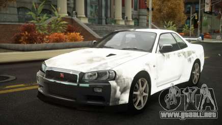 Nissan Skyline R34 Nalyntiny S4 para GTA 4