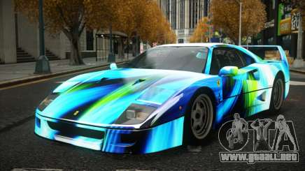 Ferrari F40 Libasan S8 para GTA 4