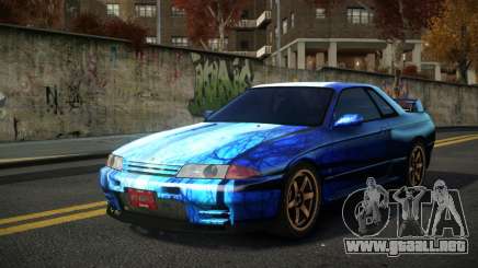 Nissan Skyline R32 Leca S7 para GTA 4