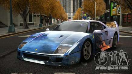 Ferrari F40 Libasan S7 para GTA 4