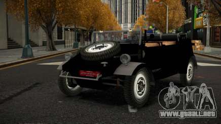 Volkswagen Kubelwagen Sameberi para GTA 4