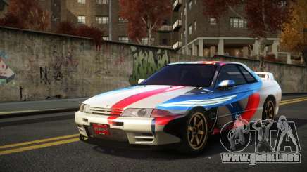 Nissan Skyline R32 Leca S3 para GTA 4
