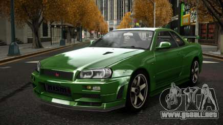 Nissan Skyline R34 Ivab para GTA 4
