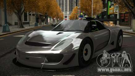 Porsche 918 Zasije para GTA 4