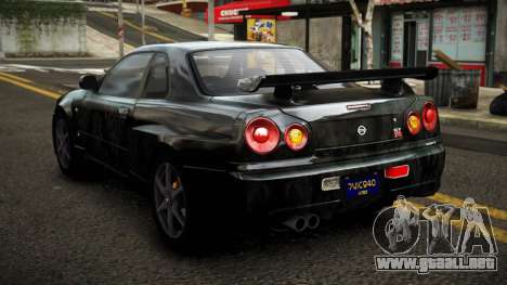 Nissan Skyline R34 Erxah S2 para GTA 4