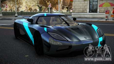 Koenigsegg Agera Xisly S4 para GTA 4