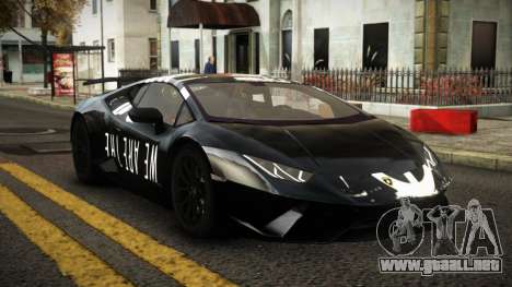 Lamborghini Huracan Nerael S2 para GTA 4