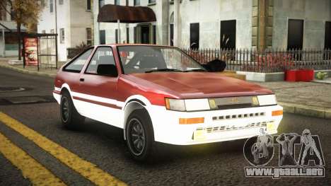 Toyota AE86 Tehu para GTA 4