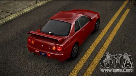 Nissan Skyline R34 Erxah para GTA 4