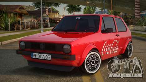 Volkswagen Golf 83th para GTA San Andreas