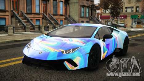 Lamborghini Huracan Nerael S6 para GTA 4
