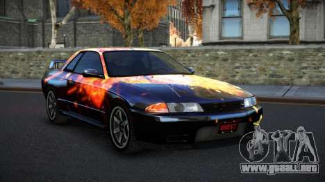 Nissan Skyline R32 Lanie S13 para GTA 4
