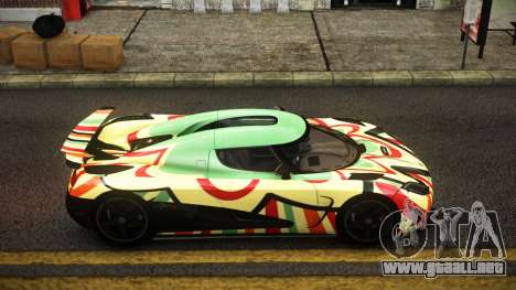 Koenigsegg Agera Caria S14 para GTA 4