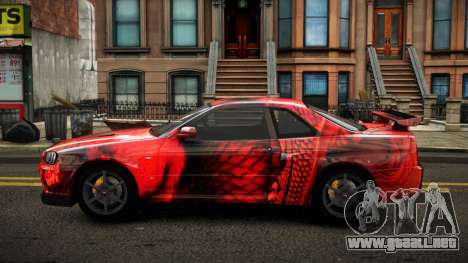Nissan Skyline R34 Erxah S1 para GTA 4