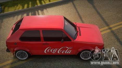 Volkswagen Golf 83th para GTA San Andreas