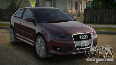 Audi A3 10th para GTA San Andreas