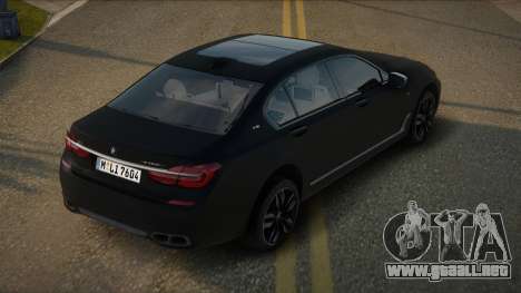 BMW 760LI G12 18th para GTA San Andreas