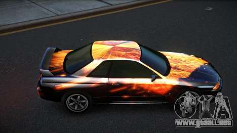 Nissan Skyline R32 Lanie S13 para GTA 4