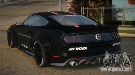 Ford Mustang GT LW 15th para GTA San Andreas