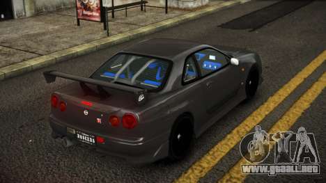 Nissan Skyline R34 Akok para GTA 4