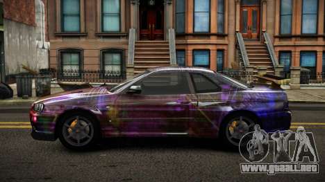 Nissan Skyline R34 Erxah S3 para GTA 4