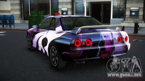 Nissan Skyline R32 Lanie S8 para GTA 4