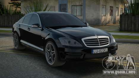 Mercedes-Benz W221 Kayex para GTA San Andreas