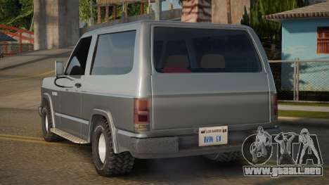 Nissan Patrol 80th para GTA San Andreas