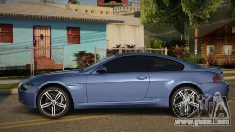 BMW M6 E63 10th para GTA San Andreas
