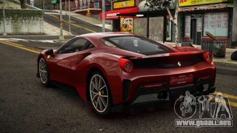 Ferrari 488 Zedfide para GTA 4