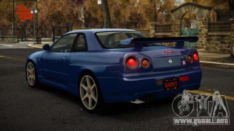 Nissan Skyline R34 Doofe para GTA 4