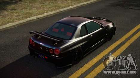 Nissan Skyline R34 Mirvavixe para GTA 4