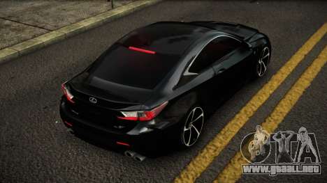 Lexus RC F Muqxoh para GTA 4