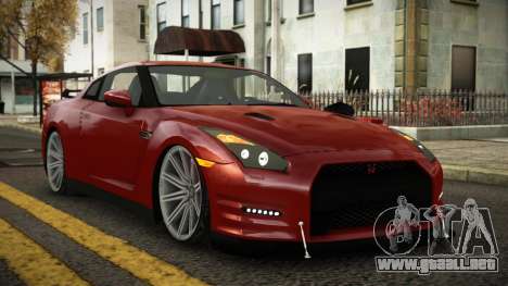 Nissan GT-R Qufo para GTA 4