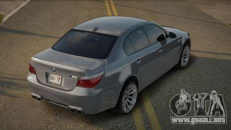 BMW M5 E60 Elan para GTA San Andreas