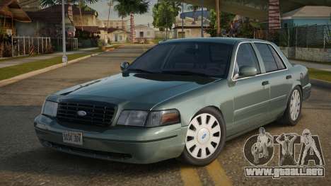 Ford Crown Victoria Rimison para GTA San Andreas