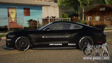 Ford Mustang GT LW 15th para GTA San Andreas