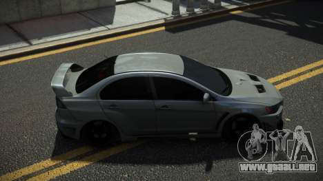 Mitsubishi Lancer Evolution X Deixe para GTA 4
