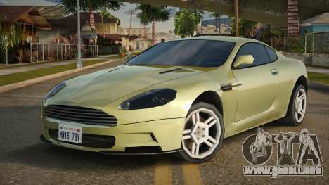 Aston Martin DBS Jensa para GTA San Andreas