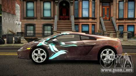 Lamborghini Gallardo Erfiaxa S5 para GTA 4