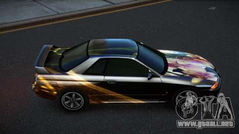 Nissan Skyline R32 Lanie S6 para GTA 4
