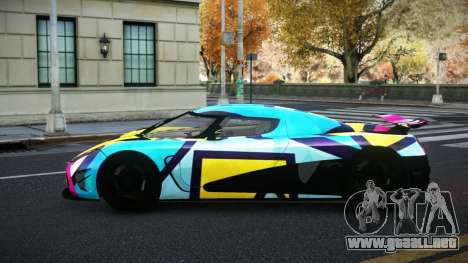 Koenigsegg Agera Xisly S11 para GTA 4